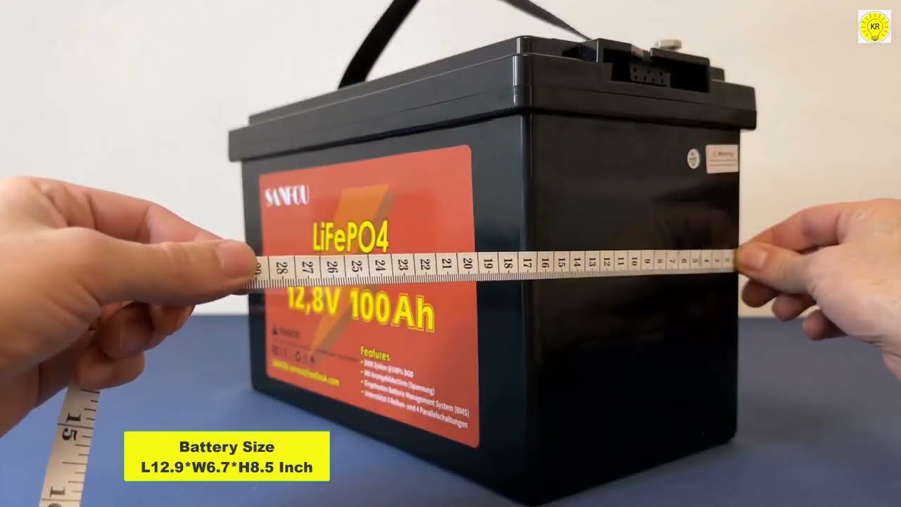 Uncovering the true mask of LifePo4 Battery--SANFOU 12.8V 100AH LifePo4 Battery
