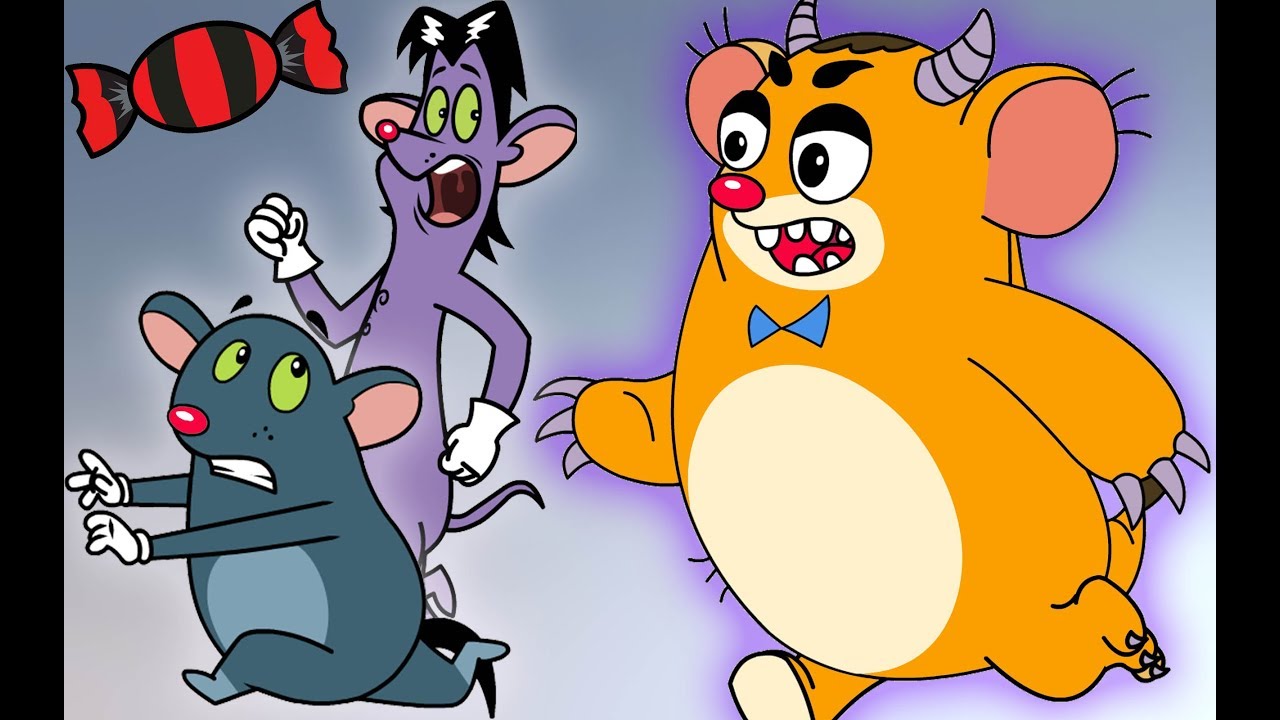 Крысиные леденцы-монстры Страшные монстры-монстры для детей' |Смешные мультипликационные видео