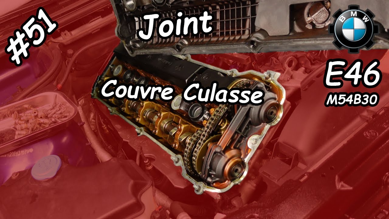 Remplacer le joint de couvre culasse [E46 330i M54b30]