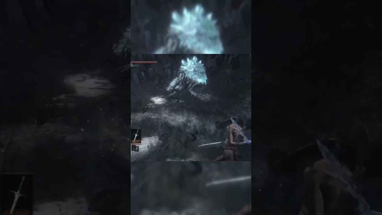 The titanite Godzilla wants revenge for their young!!#darksouls3 #bossfight #adventure #viral
