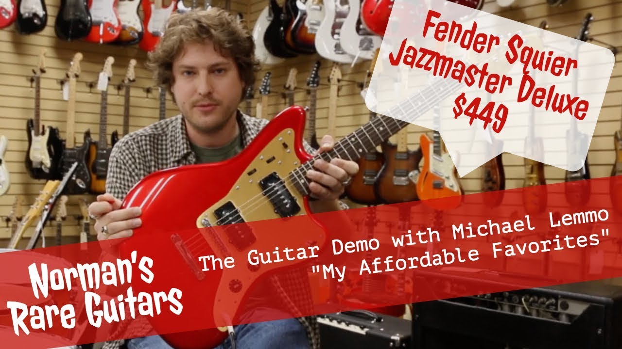 ДЕМО ЛЕММО: Fender Squier Jazzmaster Deluxe $ 449 | «Мои доступные фавориты»
