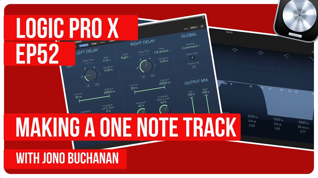 LOGIC PRO X - How to Make a track with just One-Note