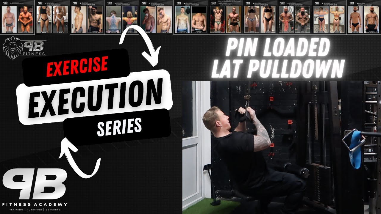 Lat Pulldown Pin Loaded Technique | Exercise Execution Explained