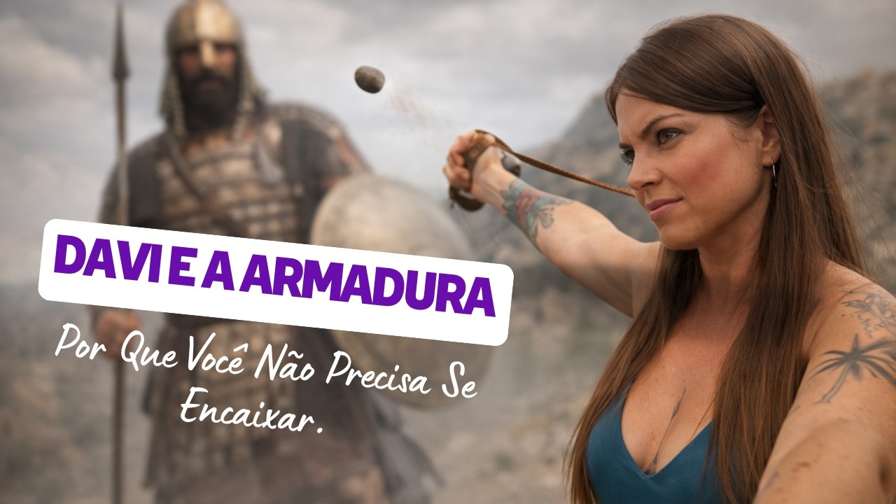 DAVI E A ARMADURA DE SAUL: Por Que Você Não Precisa Ser Quem Não É | Identidade e Propósito!