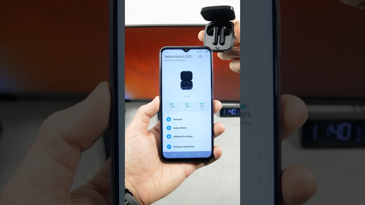 Redmi Buds 6 Active and Xiaomi Earbuds App