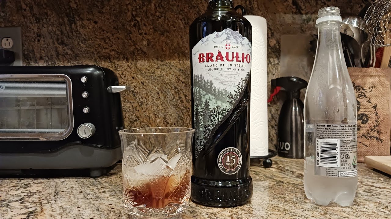 2153 Braulio Какой на вкус итальянский напиток Amaro Cynar Fernet Branca Cola Alpine Herbal Root?