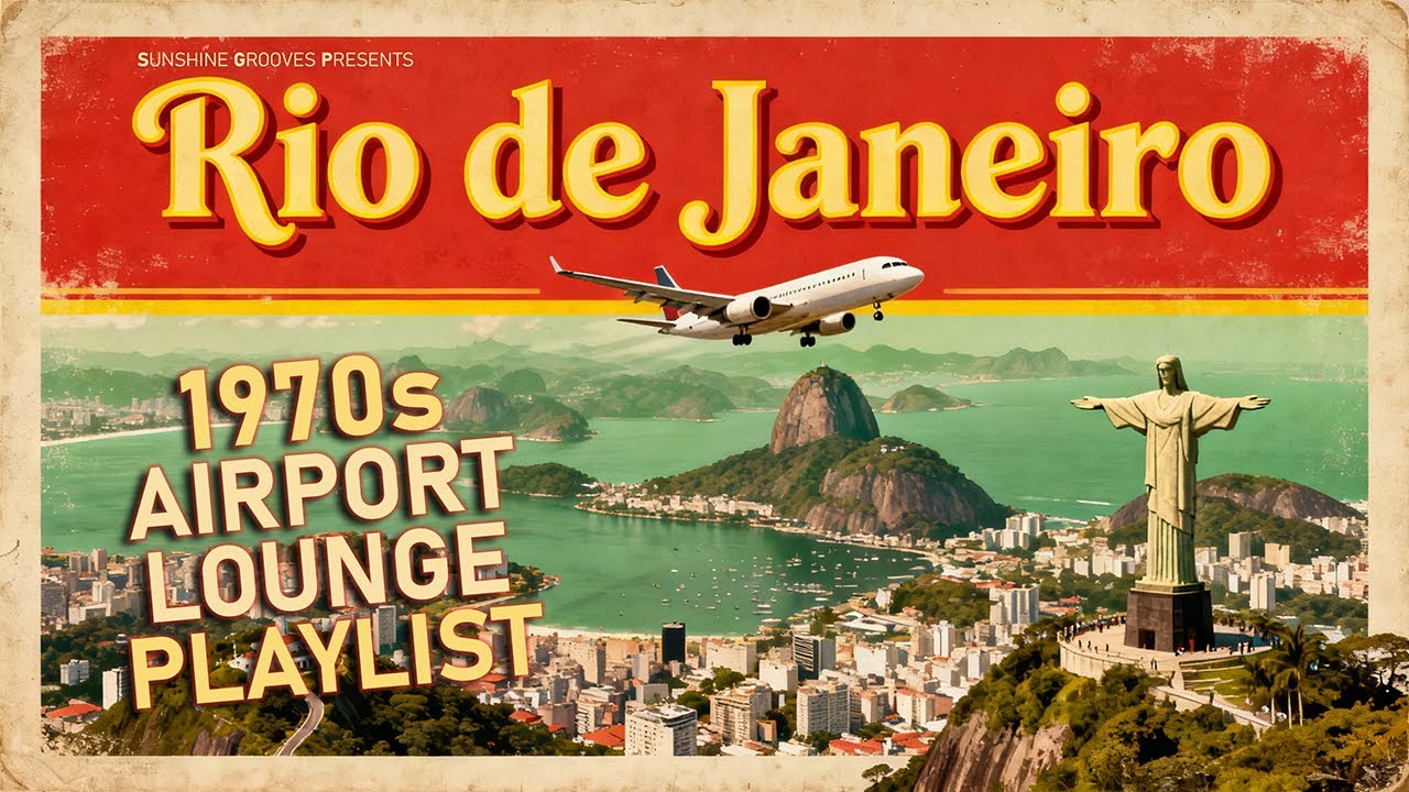 RETRO BRAZIL | 1970s Airport Lounge Playlist | Vintage Bossa Nova Instrumental Mix