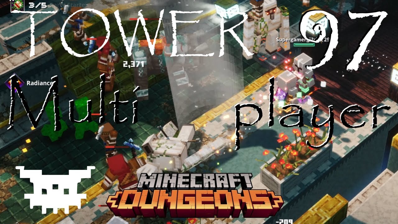 Minecraft Dungeons - Multiplayer Tower 97 (Apocalypse) (No Commentary Gameplay)