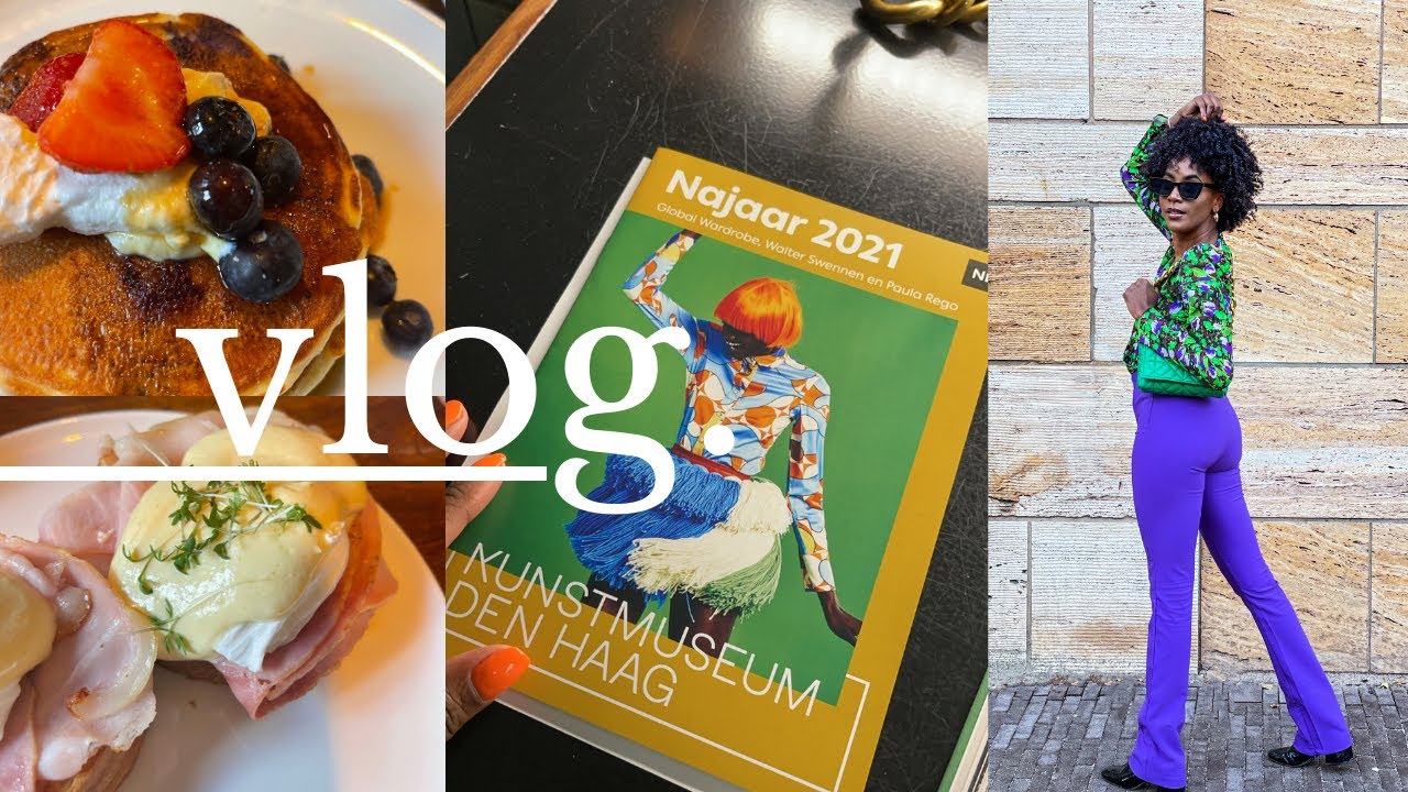 vlog: BRUNCH AND A VISIT TO KUNSTMUSEUM DEN HAAG🎨☕️