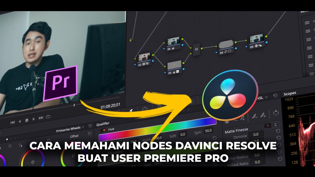 Cara Paham Nodes DaVinci Resolve buat pengguna Adobe Premiere Pro