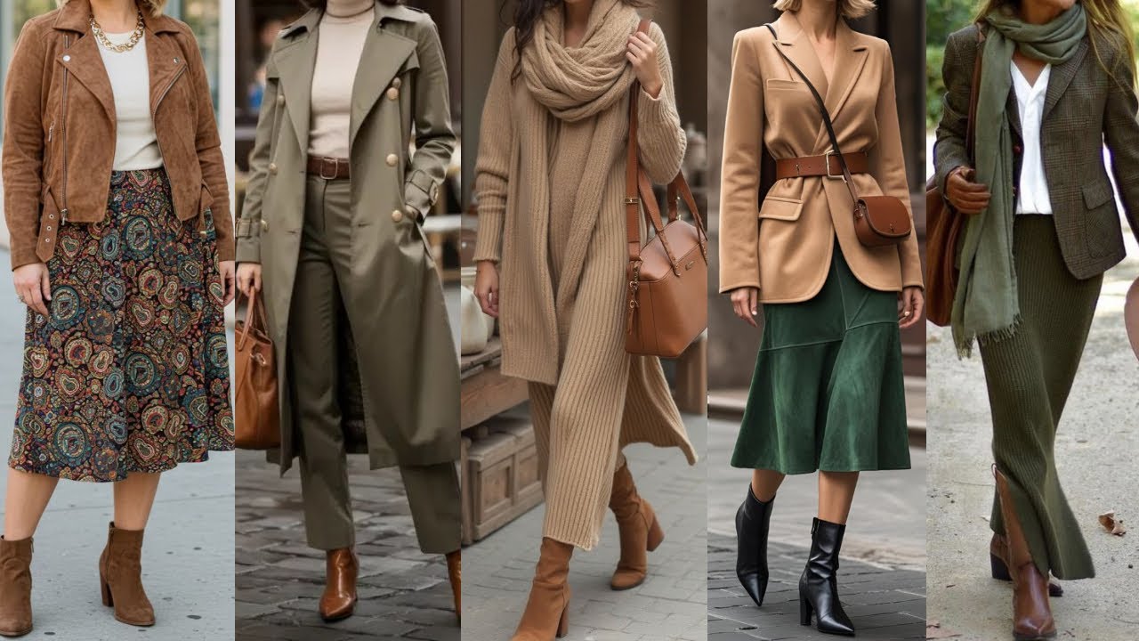 LOOKS C&Oacute;MODOS y ELEGANTES para el D&Iacute;A a D&Iacute;A / Moda Actual 2025/2026