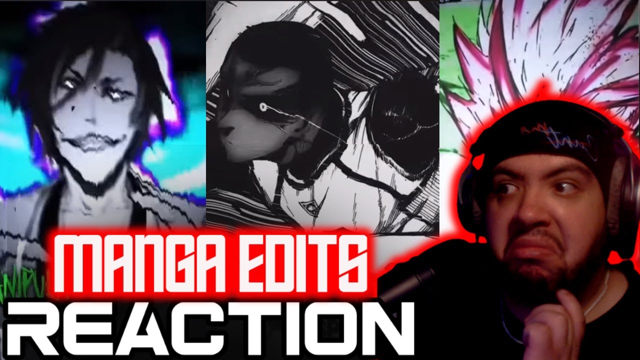 Reacting to more Manga Edits!!! ITS CRAZY!