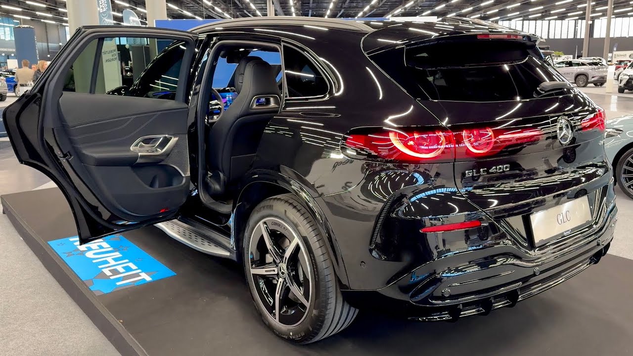 New MERCEDES GLC 2026 - PRACTICALITY test, USEFUL FEATURES & trunk space (AMG Line)