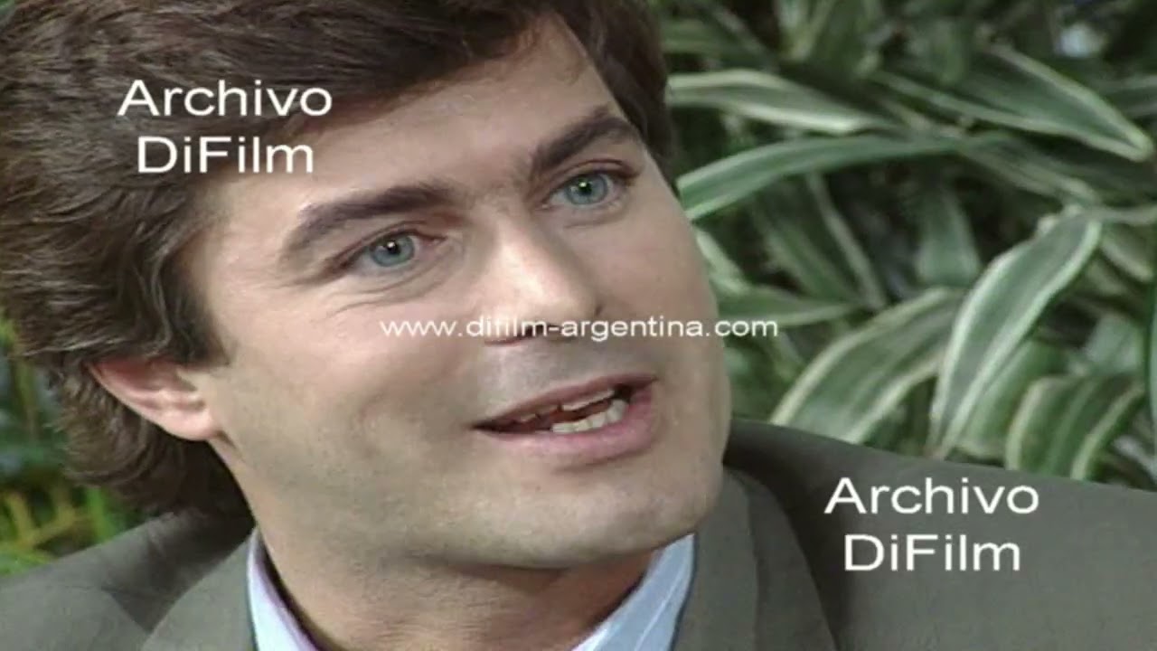 Pinky entrevista al actor Gabriel Corrado - Parte 1 de 2 - 1994