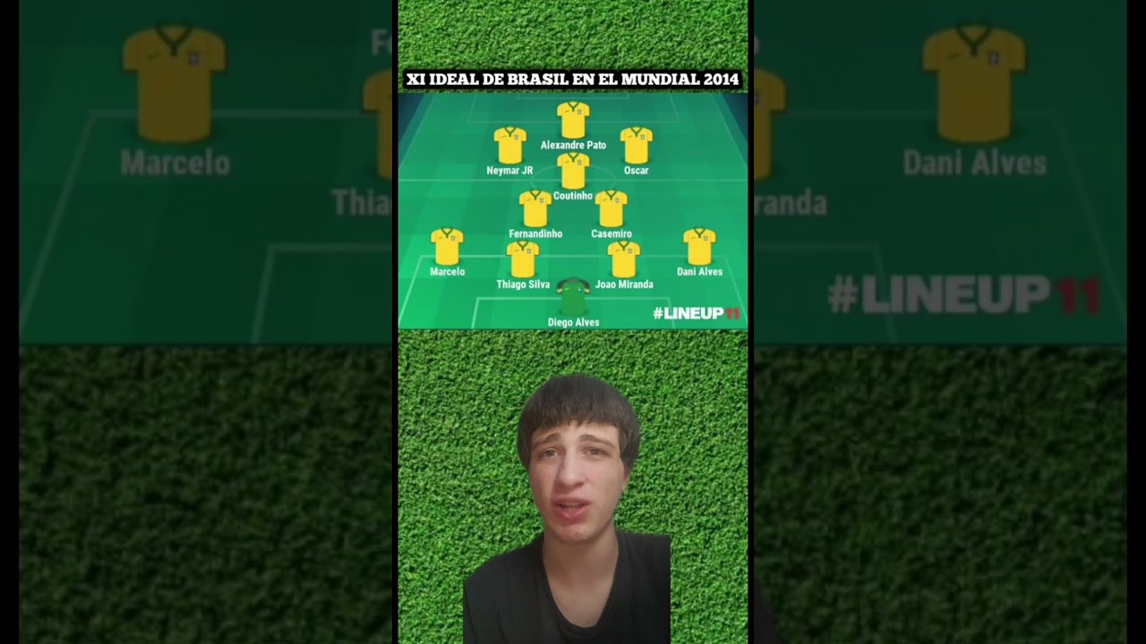 🇧🇷🌟 XI IDEAL DE BRASIL EN EL MUNDIAL 2014