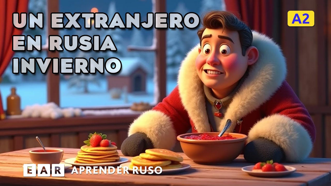 Práctica de escucha Ruso A2 | Un extranjero en Rusia: Aventura de invierno
