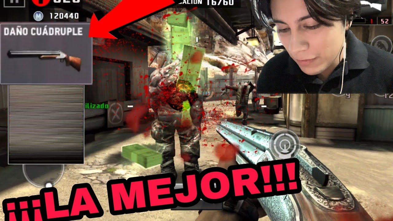 PROBANDO LA ESCOPETA DAÑO CUADRUPLE | DEAD TRIGGER 2