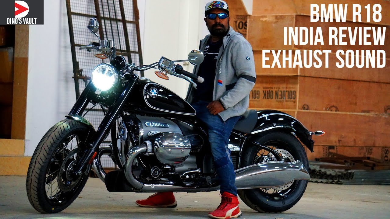 BMW R18 First Edition Распаковка Индии Обзор обзора Звук выхлопа Pure Soul #Bikes@Dinos