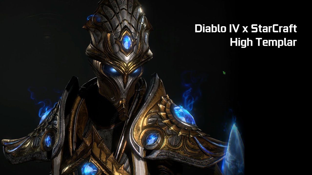 Diablo 4 x StarCraft - High Templar | 4K RT Ultra