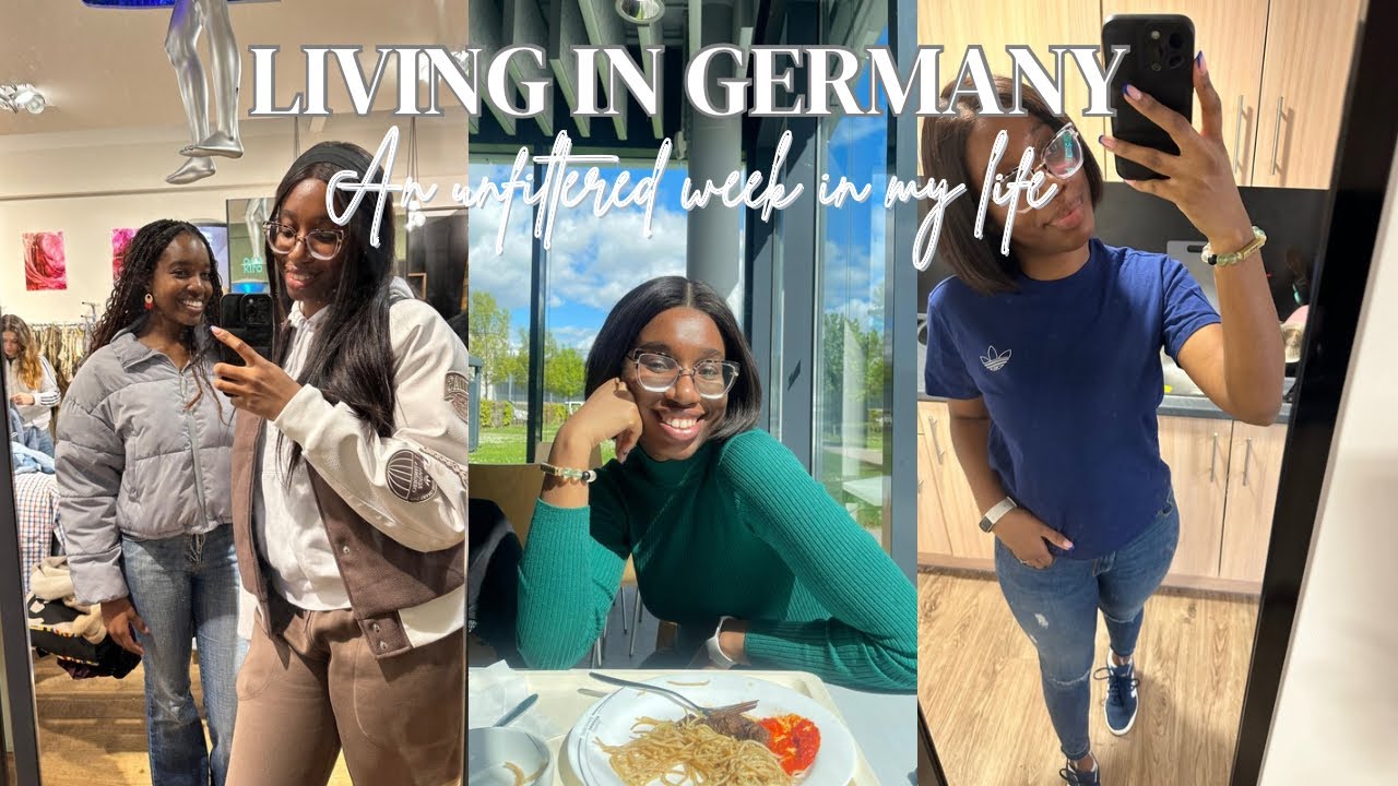 An unfiltered week in my life| Living in Germany| IAmCleopatra O.