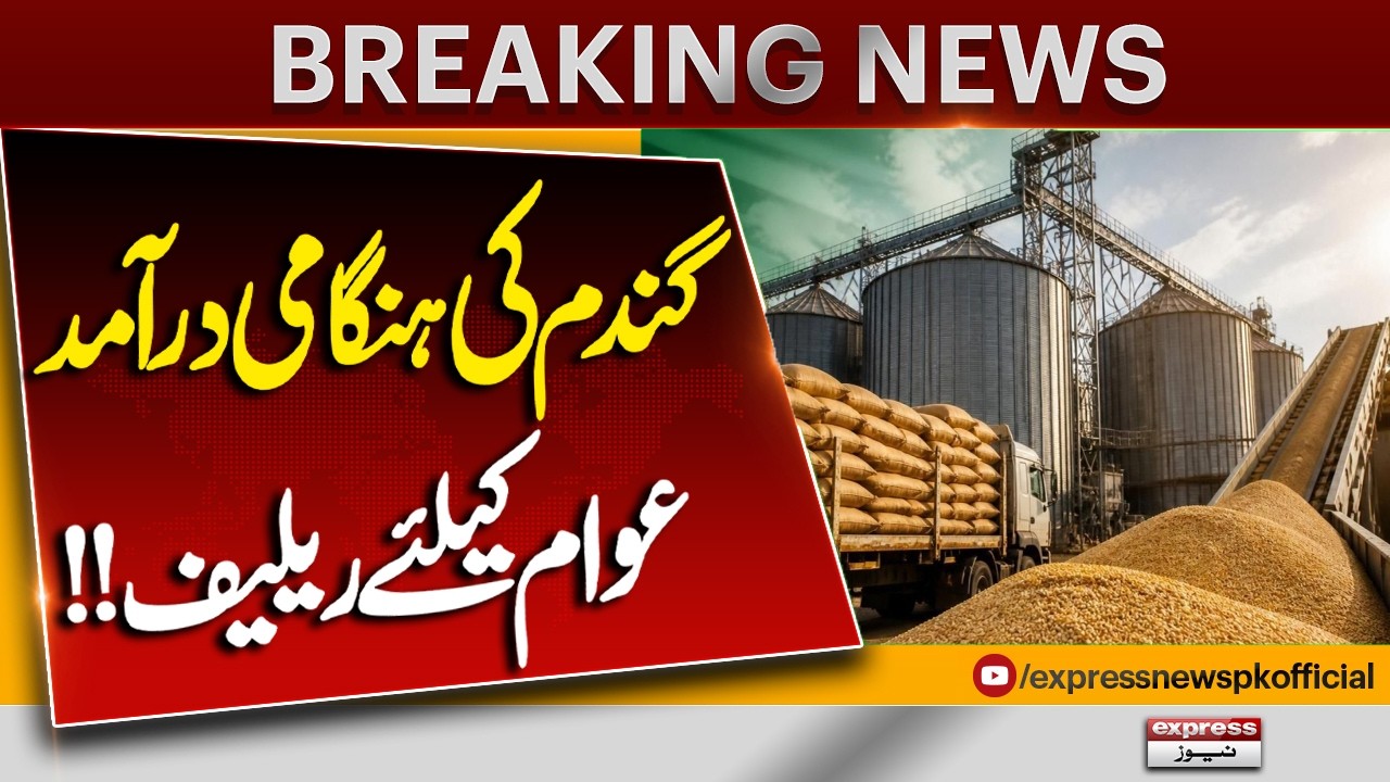 Emergency Wheat Import Announced | Big Relief for the Public | Breaking News | Pakistan News