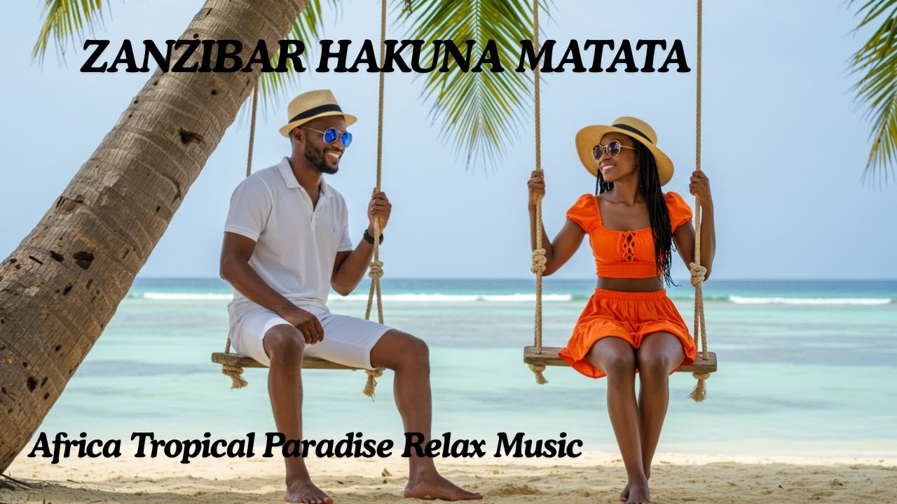 Zanzibar Hakuna Matata |Tropical Paradise in Africa|Best Rhythms to Relax,Peaceful,Calm Africa Music
