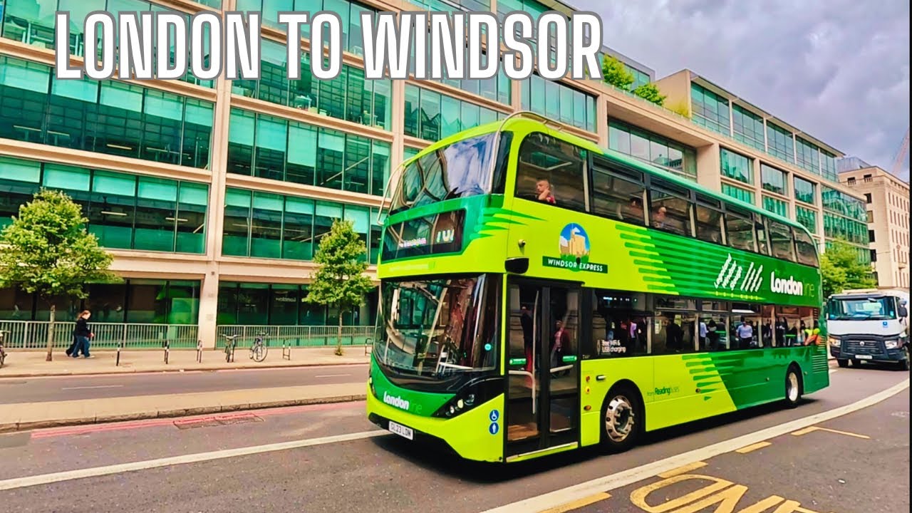 London to Windsor Castle: A Journey on Bus 702 🚍🌟