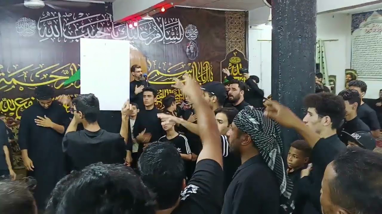السيد مرتضى الهاشمي مجلس عزاء بثواب المرحوم السيد جاسم سيد محمد الهاشمي 