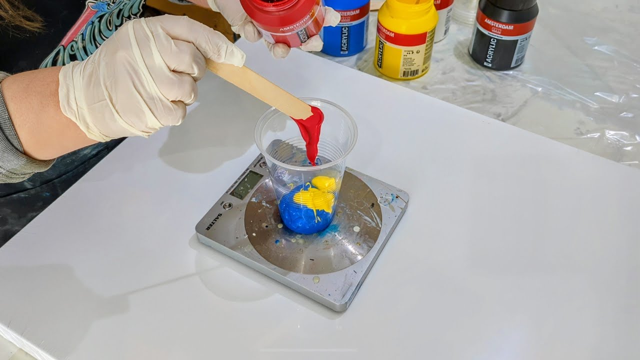 How to Mix MY FAVORITE COLOR! ❤️ ~Acrylic Paint Mixing~