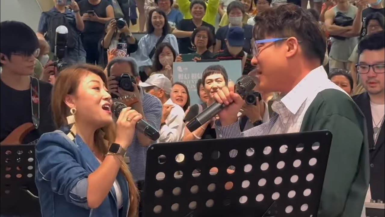 #羅啟豪 #李佳 《當愛變成往事》@羅啟豪Busking第一站-中環街市  10/6/2024