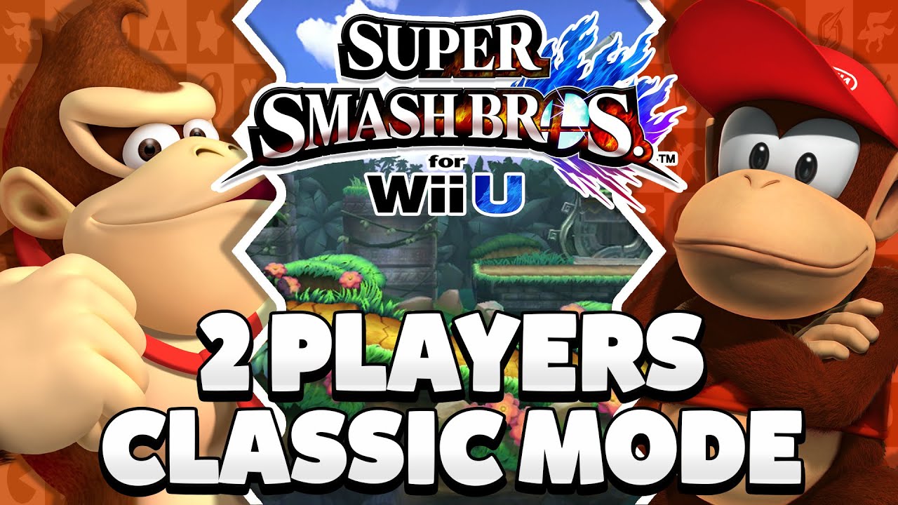 Super Smash Bros. Wii U - Donkey Kong & Diddy Kong Classic Mode [1080p HD]