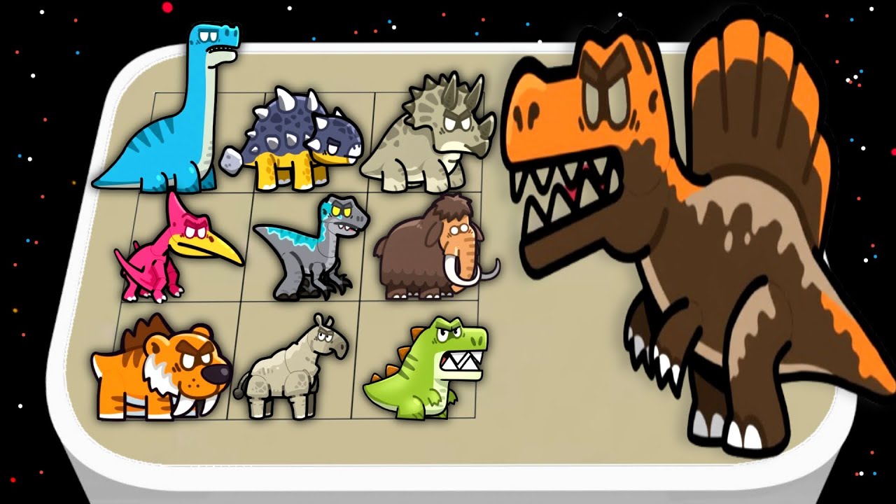 Animals vs Dinosaur _ Merge Master Battle, Dinosaurs 🦖 Merge Animals Fight