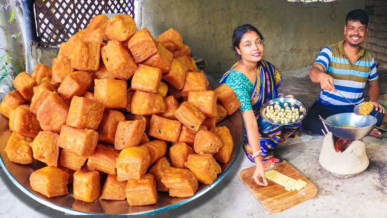 ২কাপ ময়দায় মদন ভাজা বা মনাক্কা বানাও│Kotkoti Recipe Bangla│Monakka Recipe│Snacks Recipe