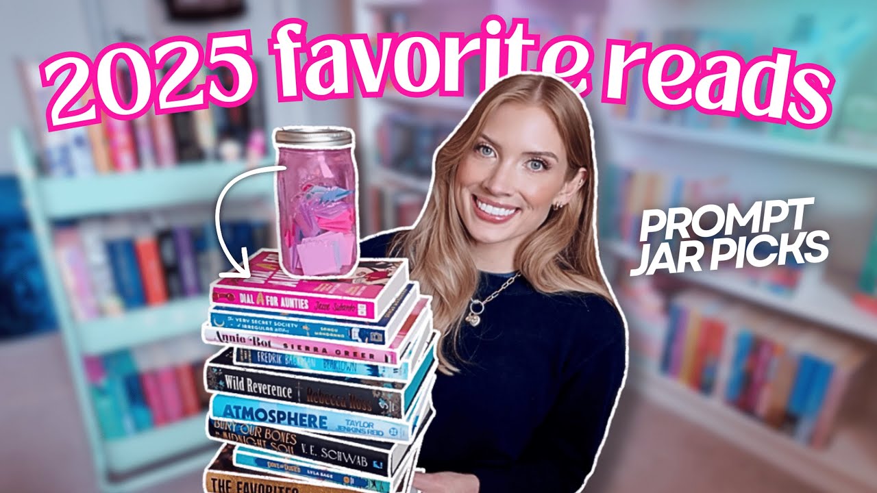 prompt jar reveals my BEST READS of the year! 📚🫙