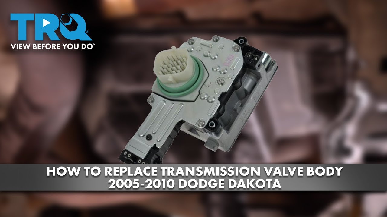 How to Replace Transmission Valve Body 2005-2010 Dodge Dakota
