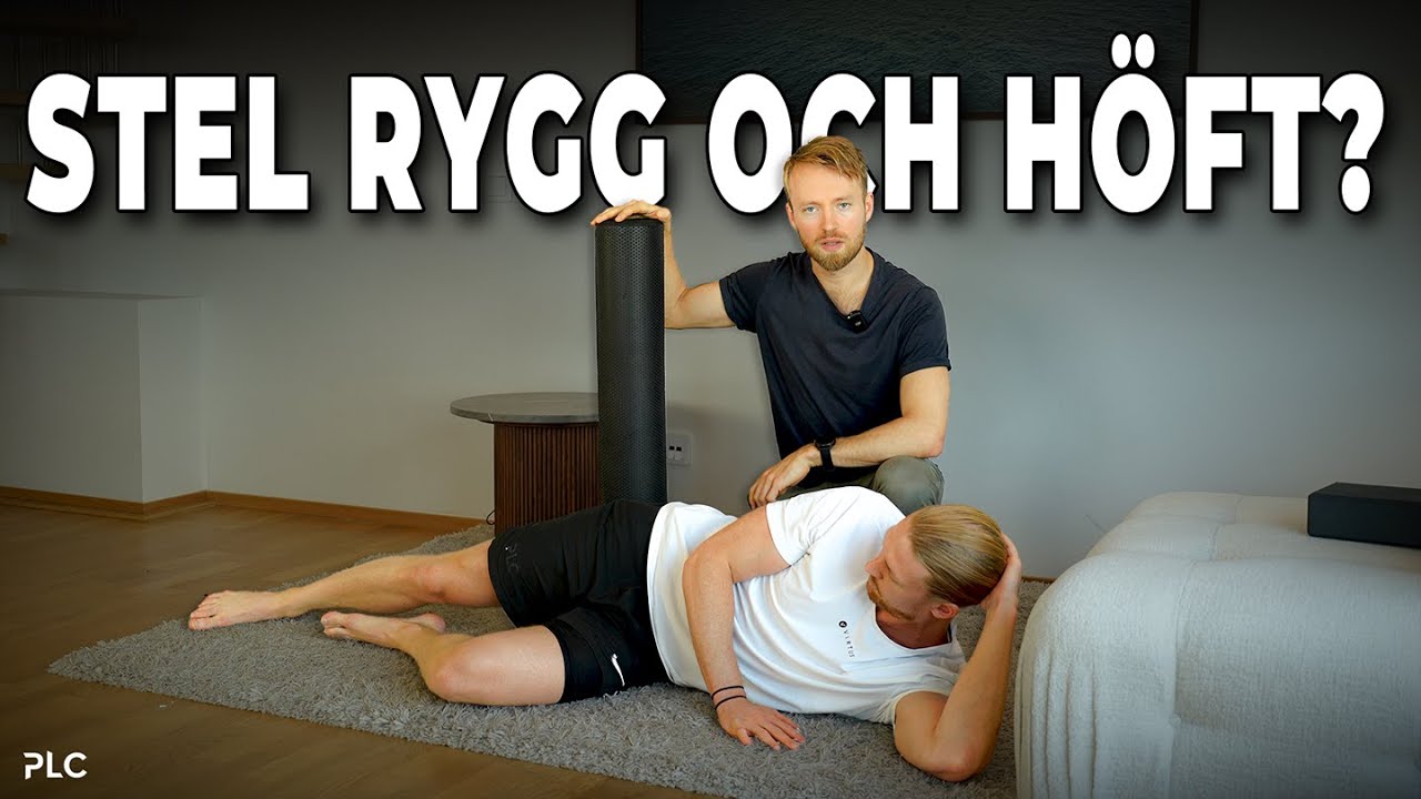 Minska smärta i höft och ländrygg med dessa enkla övningar