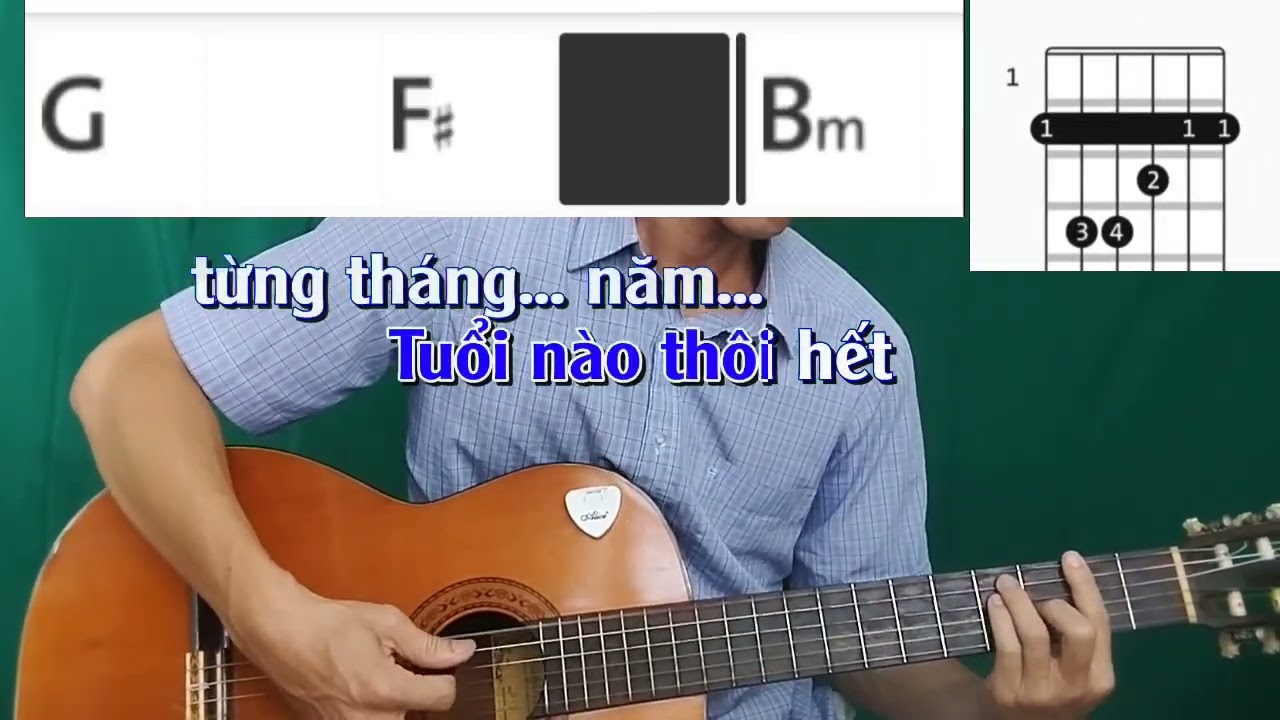 Còn tuổi nào cho em / guitar đệm hát Slow nhẹ nhàng ( Bm )