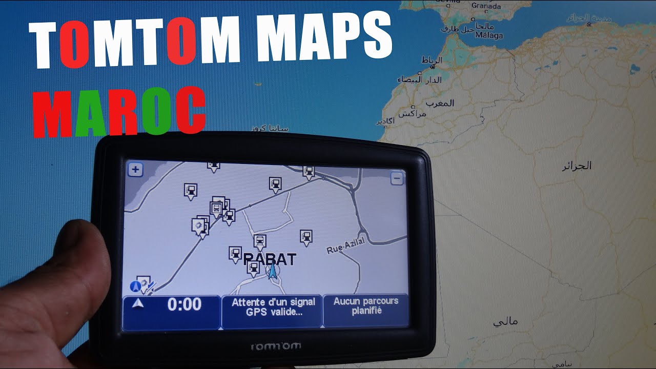 installer une Maps Maroc est  Mise à jour GPS TomTom XXL تحديث وتركيب خريطة المغرب على توم توم