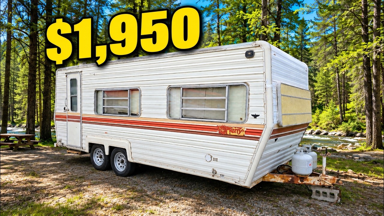 1976 Fleetwood Terry: винтажный кемпер дешевле $2000!