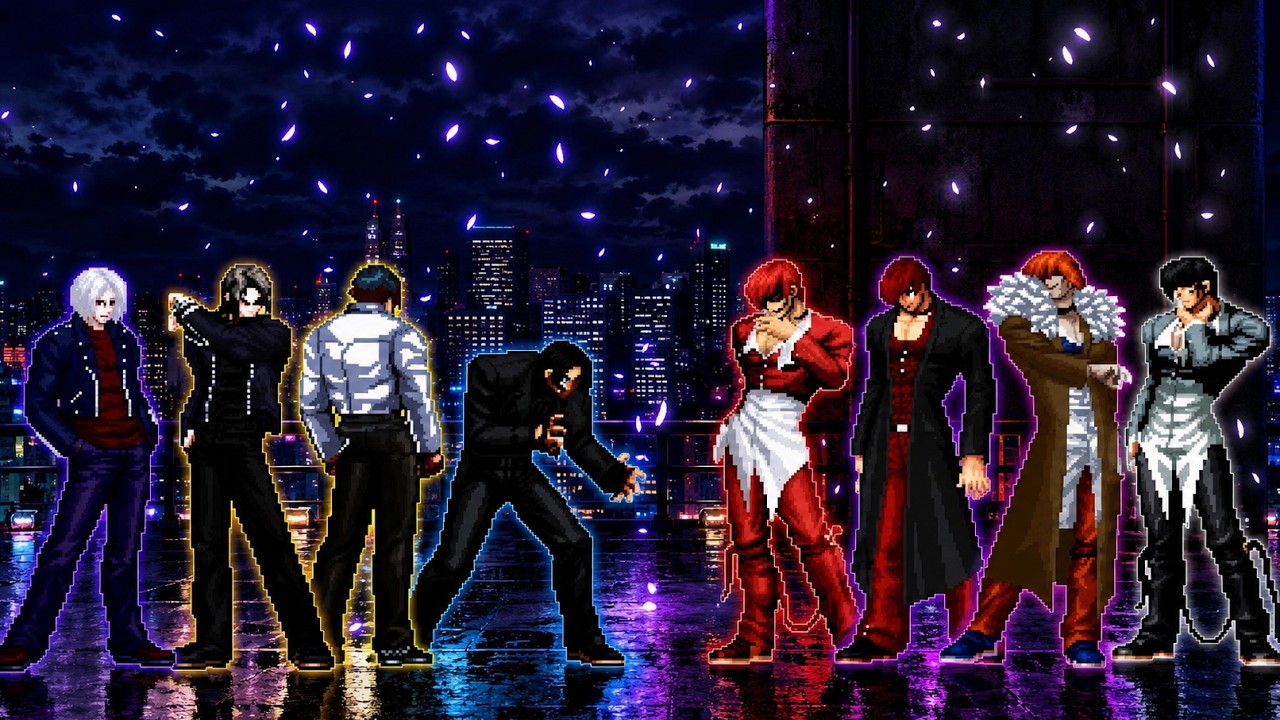 [KOF Mugen] Ultimate Kyo Team VS. Ultimate Iori Team (Friendly Match)