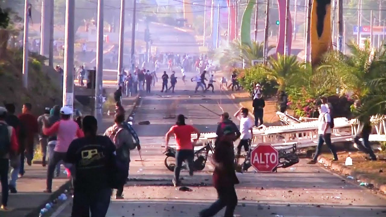 As Demonstrators Demand Nicaraguan President’s Resignation, Government Accuses Opposition of Coup