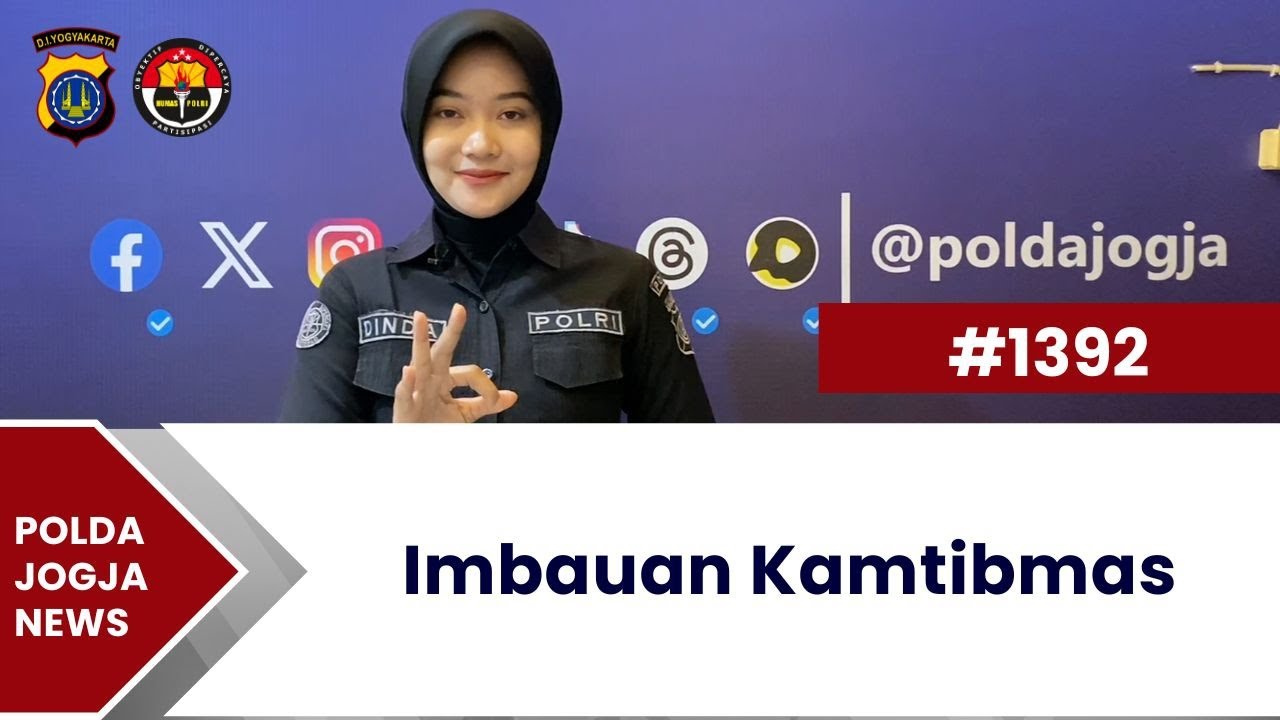 Imbauan Kamtibmas | Polda Jogja News #1392