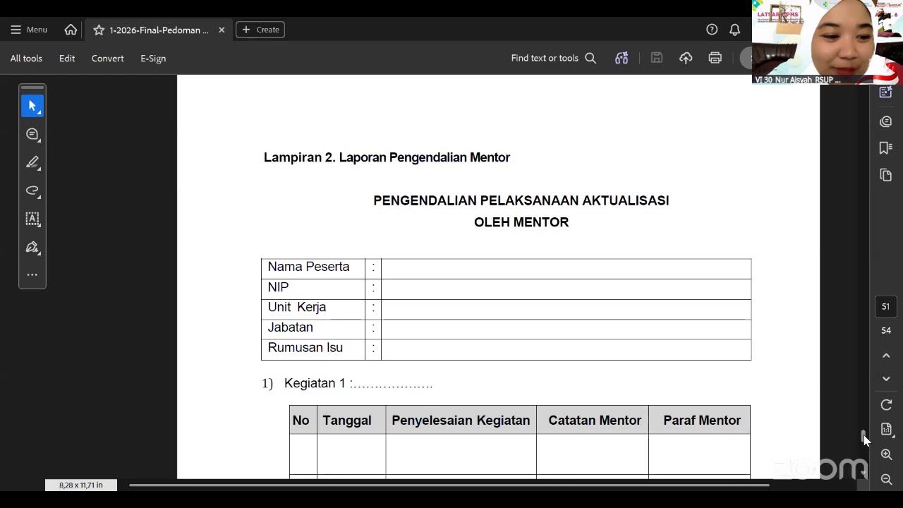 Pembekalan habituasi utk peserta latsar batch 2 (ak 4,5, dan 6)