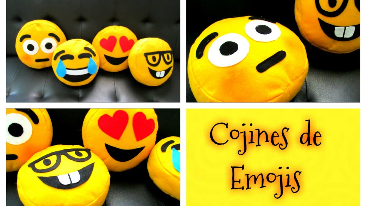 Haz tus propios cojines de emojis fácil y rápido