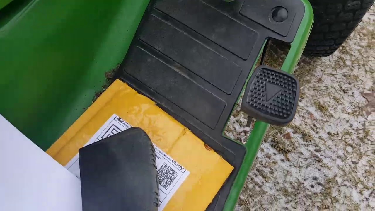 Revised Reverse Pedal on John Deere 425, 445, 455