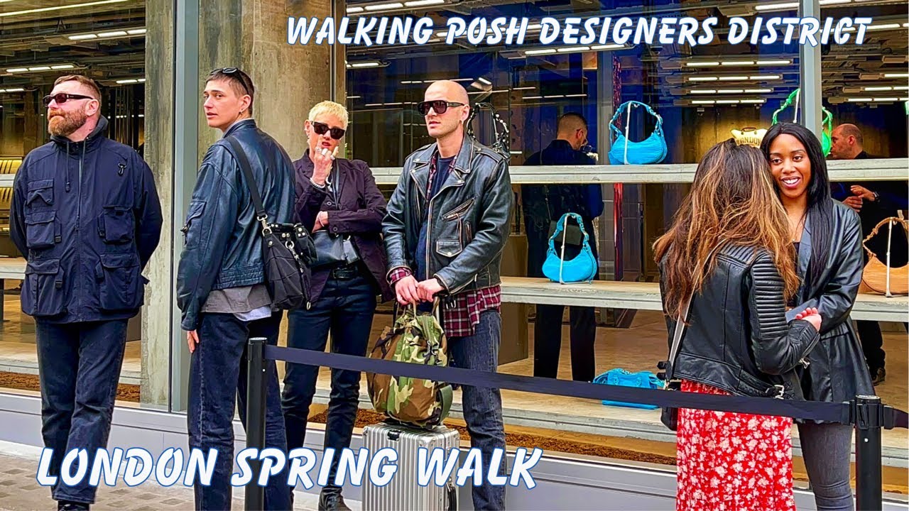 London England 🇬🇧 Walking the Streets of Mayfair | London Spring Walk 2022 [4k