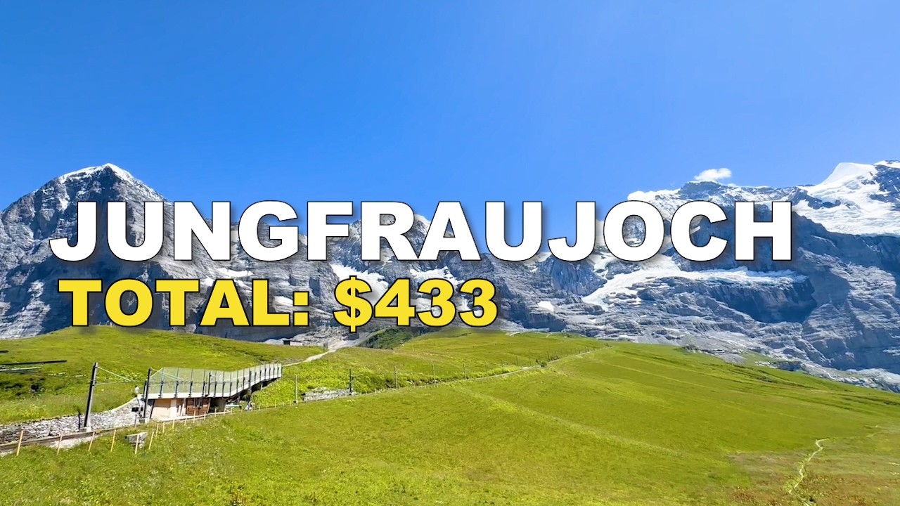 Switzerland Travel Vlog | Jungfraujoch, Lauterbrunnen & Iseltwald