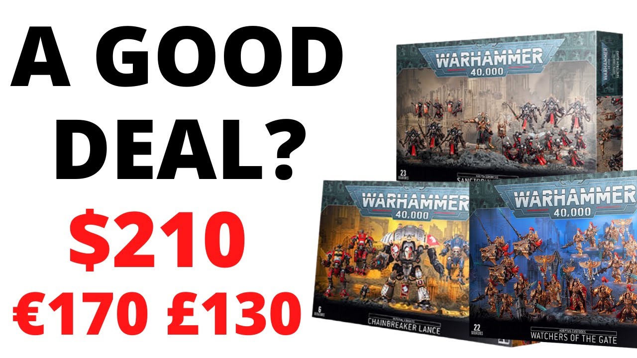 40K Christmas Battleforces PRICES - Good Value or NOT?