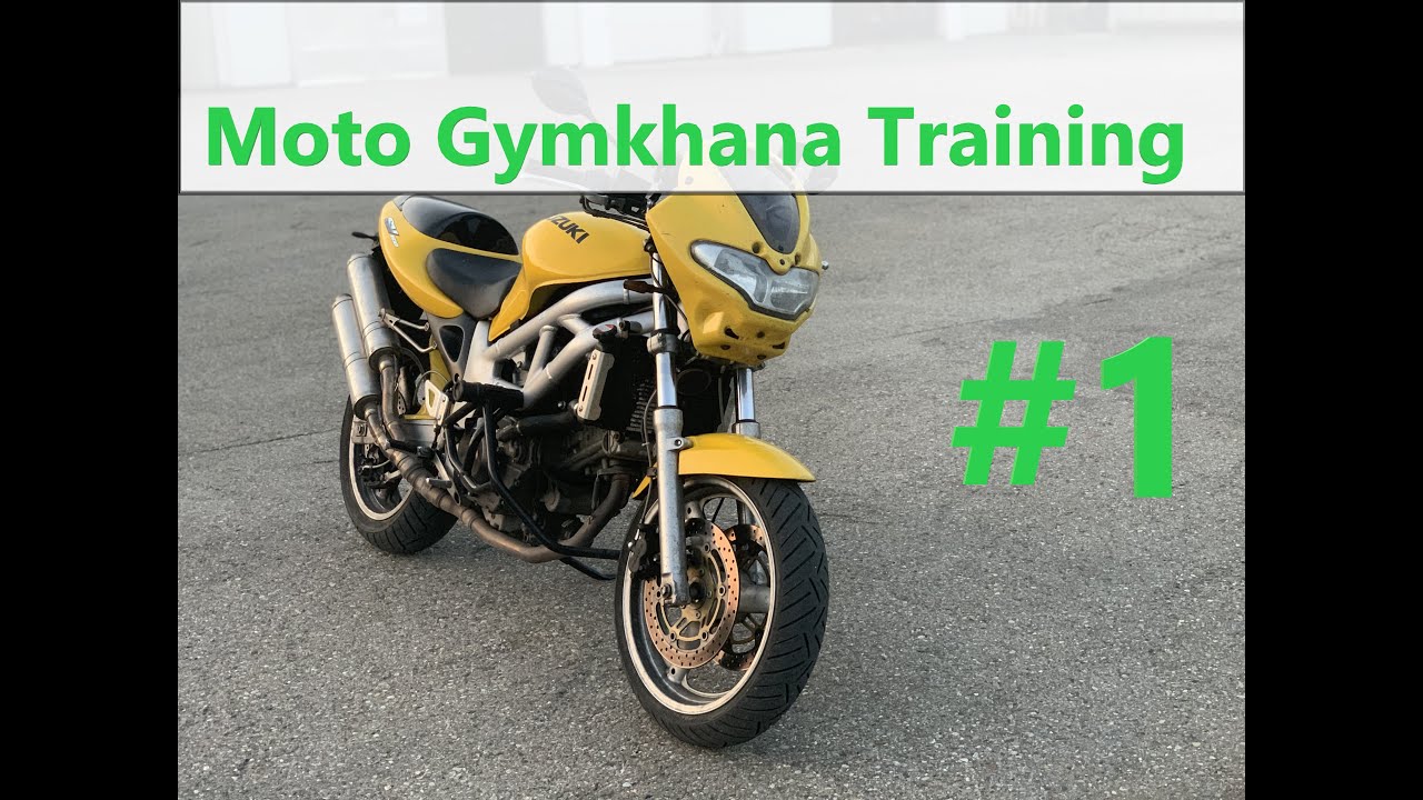 Moto Gymkhana Training Übungsplatz #1