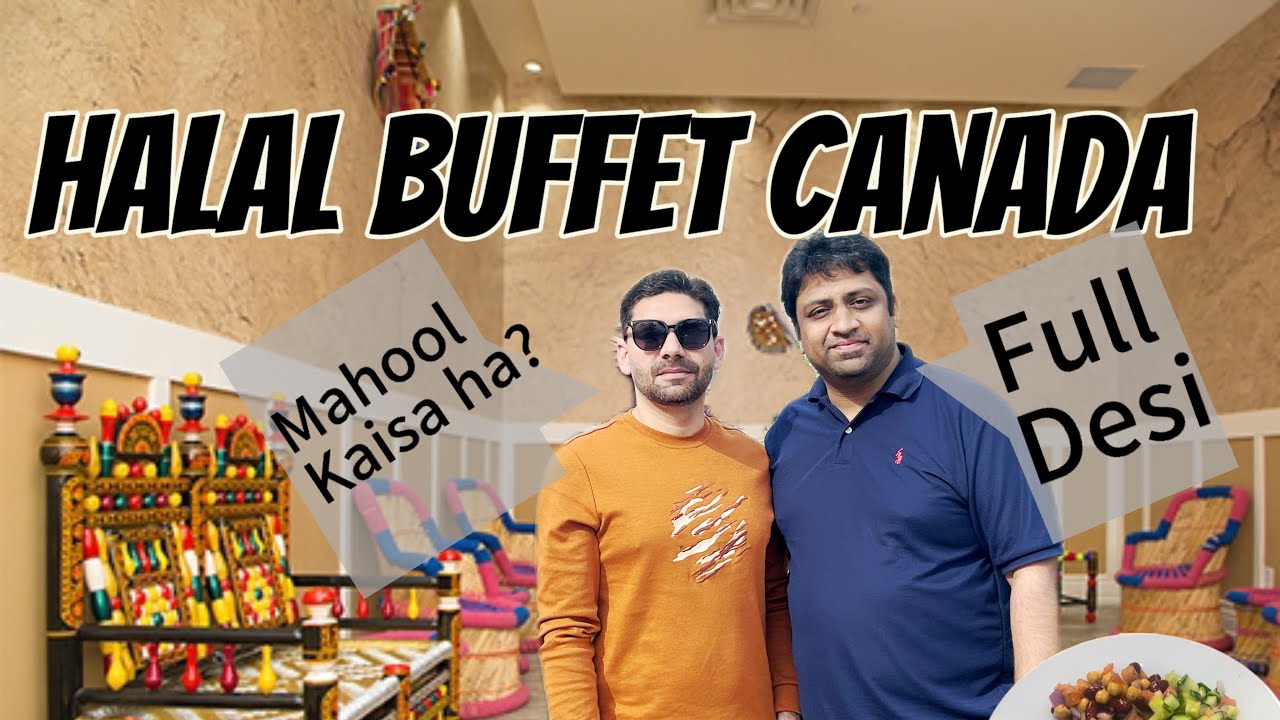 THE BEST HALAL PAKISTANI BUFFET IN TORONTO | PAKISTANI IN CANADA | ​⁠#desivloggerofcanada
